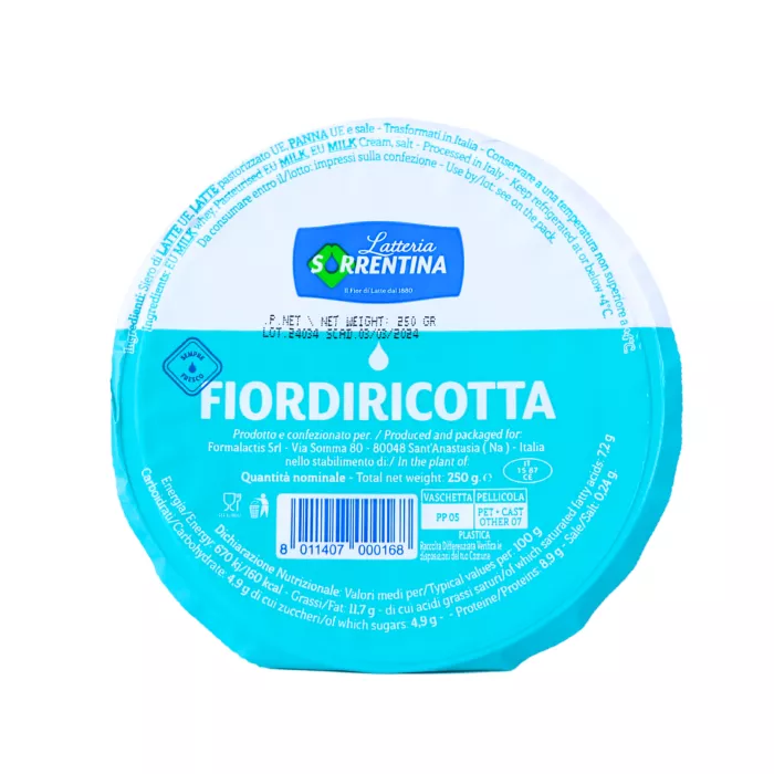 Latteria Sorrentina Fiordiricotta 250g