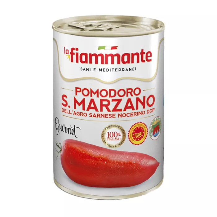 La Fiammante celé lúpané paradajky San Marzano 400g