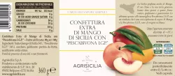 Agrisicilia džem zo sicílskeho manga a broskyne I.G.P. 360g thumbnail-2